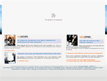 Tablet Screenshot of conseil-performance.fr